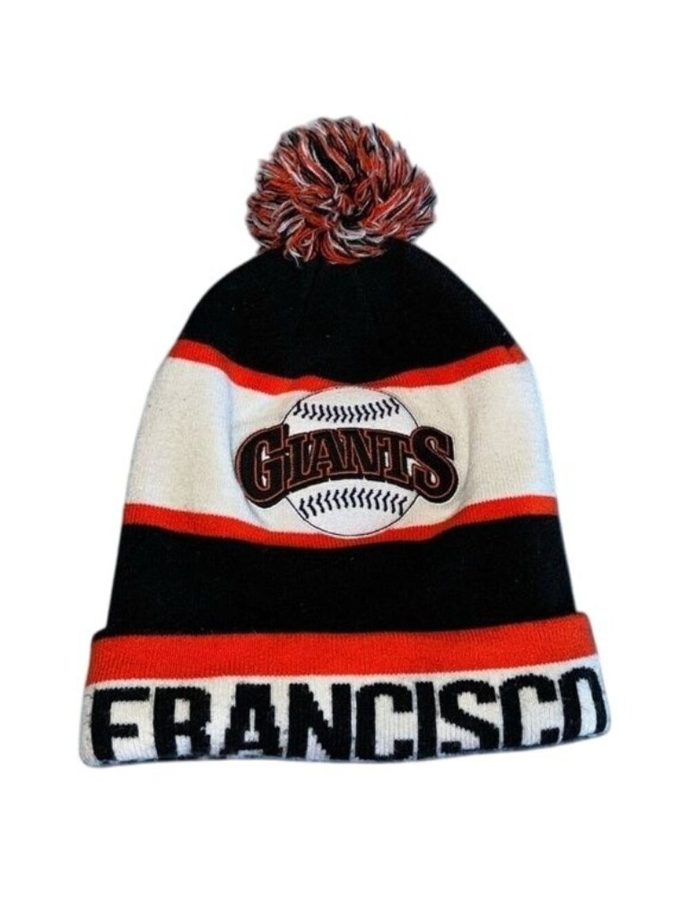 San Francisco Giants Nike Cooperstown Collection Pom Beanie Hat One Size